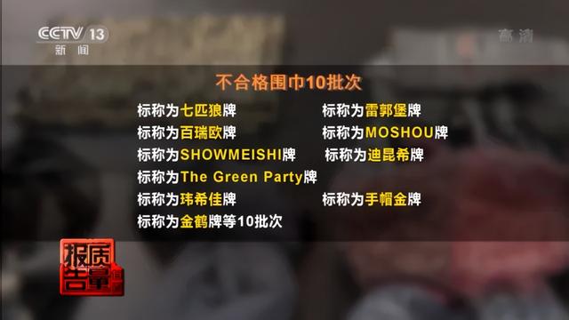 吊牌写含96%羊毛,结果一根羊毛都没有!还有天津这家公司被点名